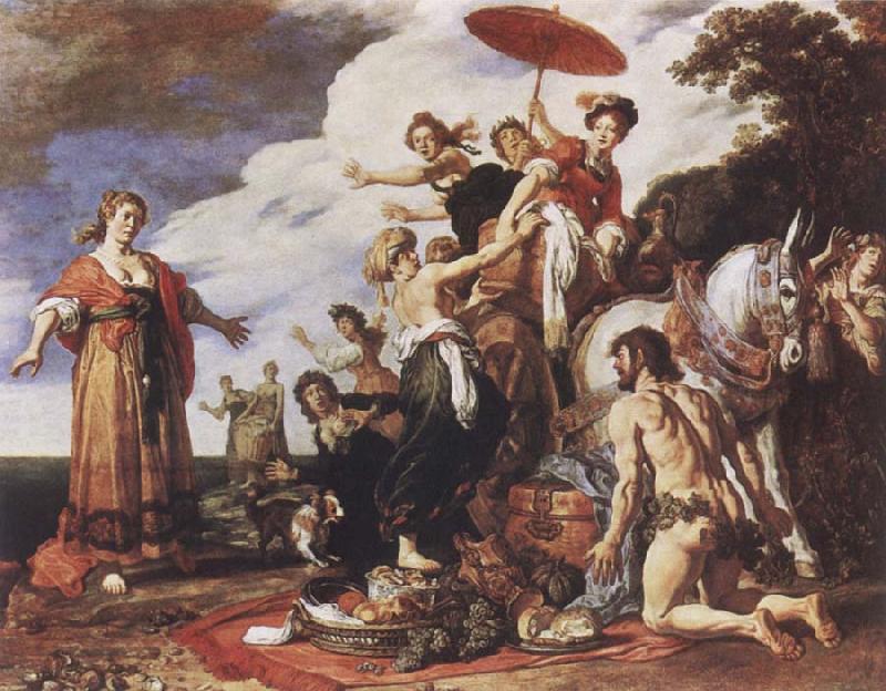 LASTMAN, Pieter Pietersz. Odysseus and Nausicaa oil painting picture